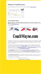 Mobile Screenshot of coachwayne.com